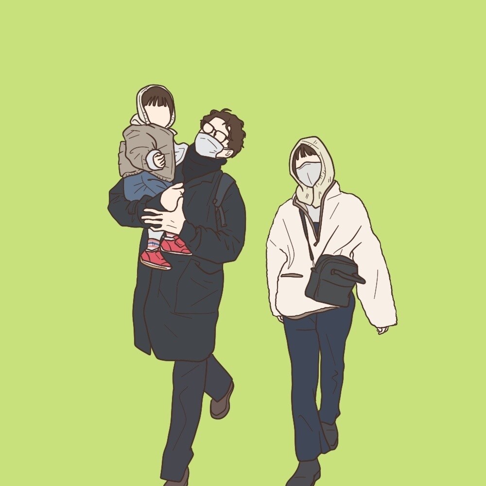 韓国風◎顔を描かないイラストを作成します シンプルでおしゃれなイラストを作成します◎ イメージ4