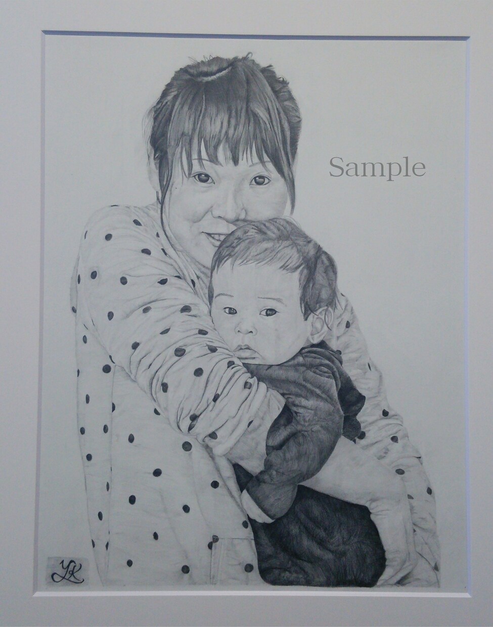 鉛筆でリアルな肖像画を描きます 時を超え、想いを描く。鉛筆が紡ぐ、特別な肖像画 イメージ1