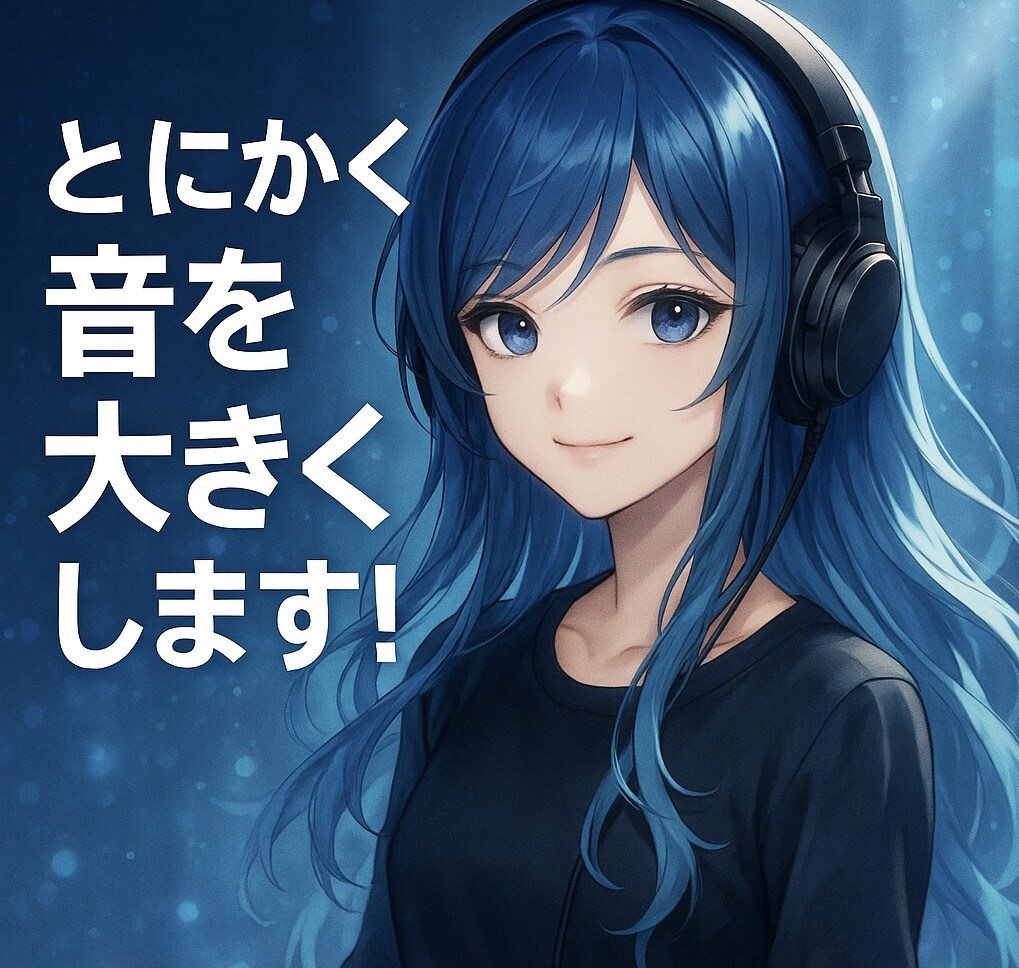 とにかく音をおっきくしたい方、大きくします 音割れしないように音を大きくします！(簡易マスタリング) イメージ1