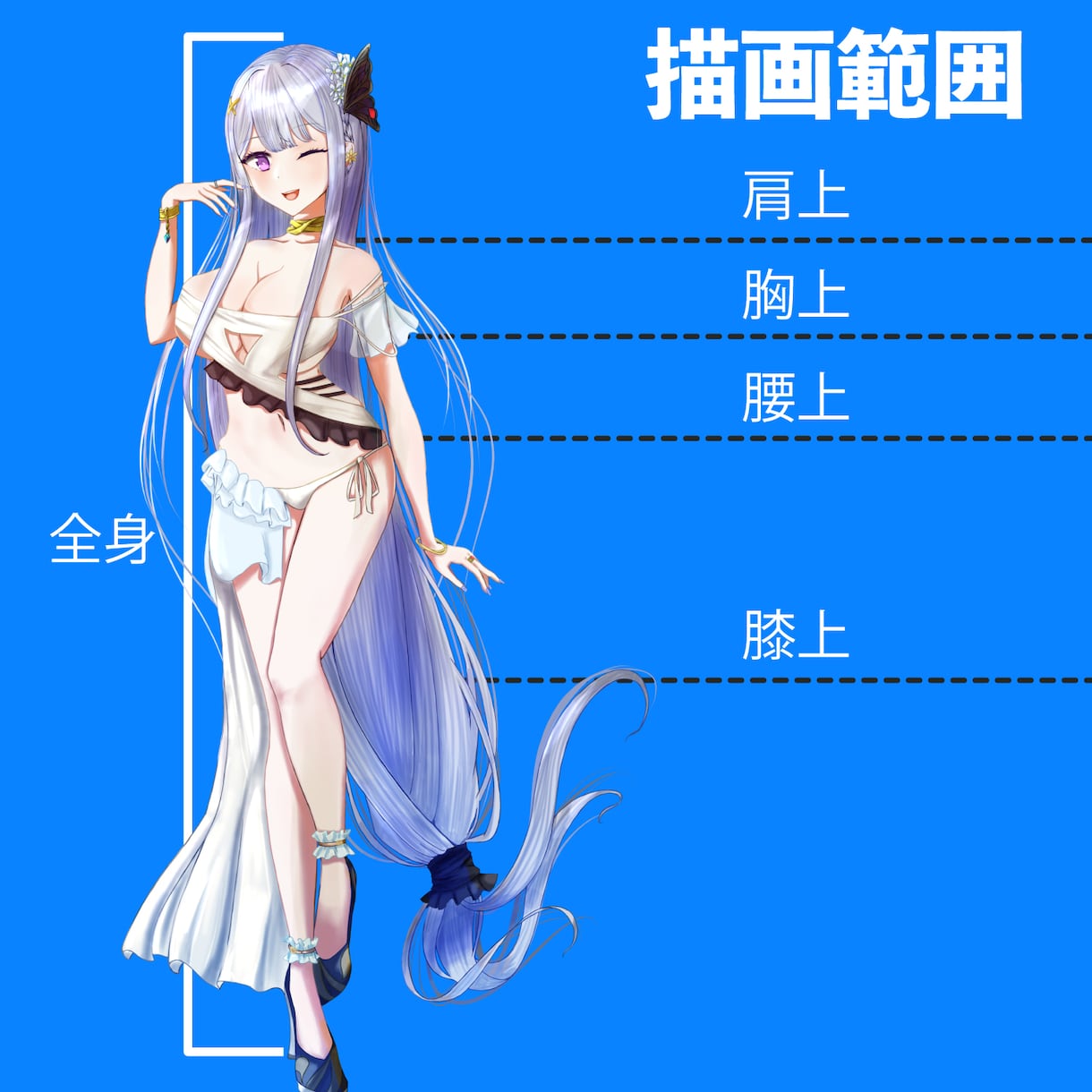 魅力的なTRPG・ゲームのオリジナル立ち絵描きます 小説・動画配信・アイコンあなただけのオリキャラ制作します イメージ7