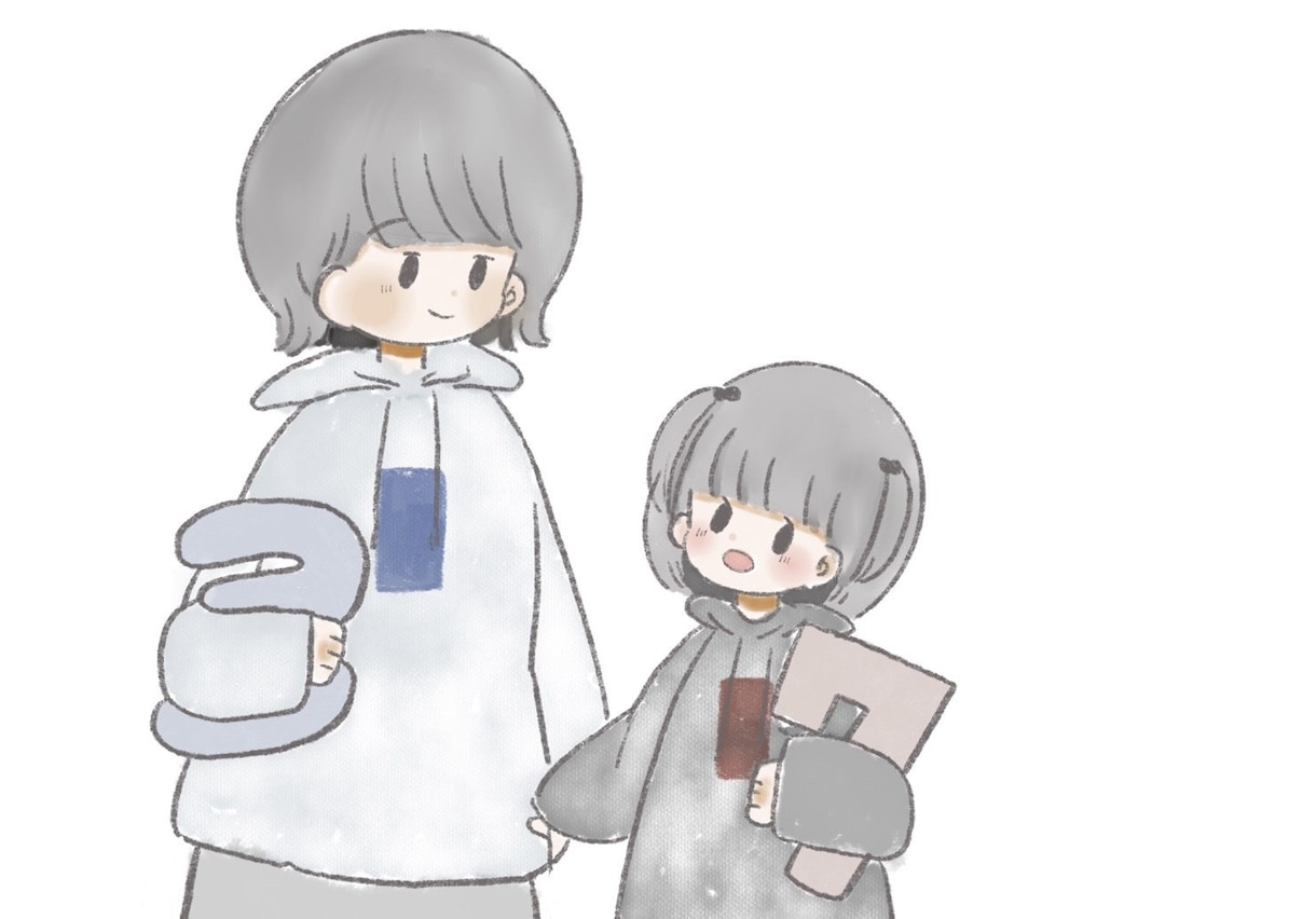 カップル/ウエディングイラストかきます 可愛くペアで使えるイラストです。あわくゆるく イメージ5