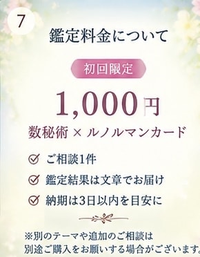 不倫復縁彼の本音、深く寄り添いルノルマンで占います 複雑愛や人間関係も安心。プロが現状を当て具体的な対策を伝授 イメージ7