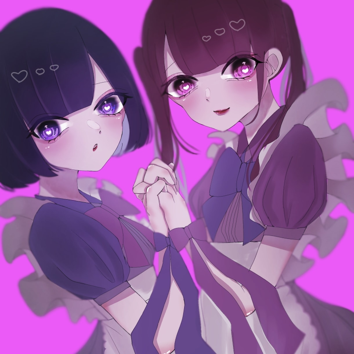 最短翌日完成SNSのアイコン等をお描きします アイコンの他にも夢絵やサムネイル等も受け付けております！ イメージ3
