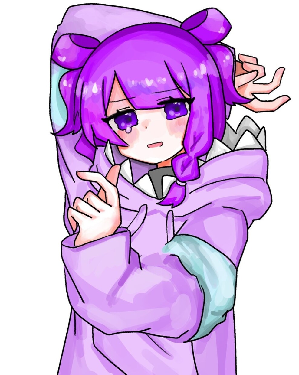 目を引く厚塗りポップなMVイラストを描きます ボカロや歌ってみたMVイラストが必要な方へ イメージ7