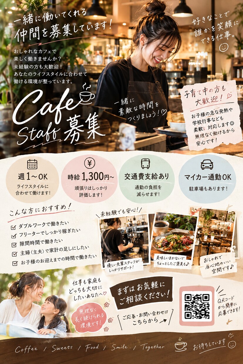 お店のチラシや、仕事のフライヤーなどを承ります 人々の目に留まるデザインを施します イメージ3