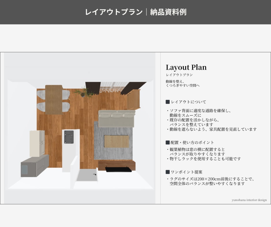 理想の家具配置を整え、使いやすい動線に改善します ― 今ある家具のまま、使いやすいお部屋に ― イメージ2