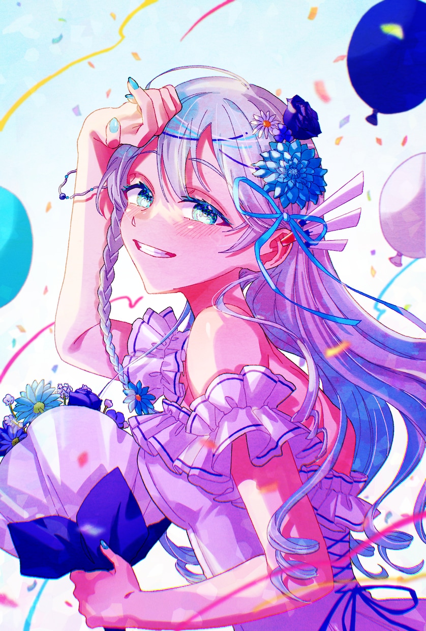 動画用イラスト制作します ボカロUTAUや歌ってみたのサムネイルを個性的に演出！ イメージ5