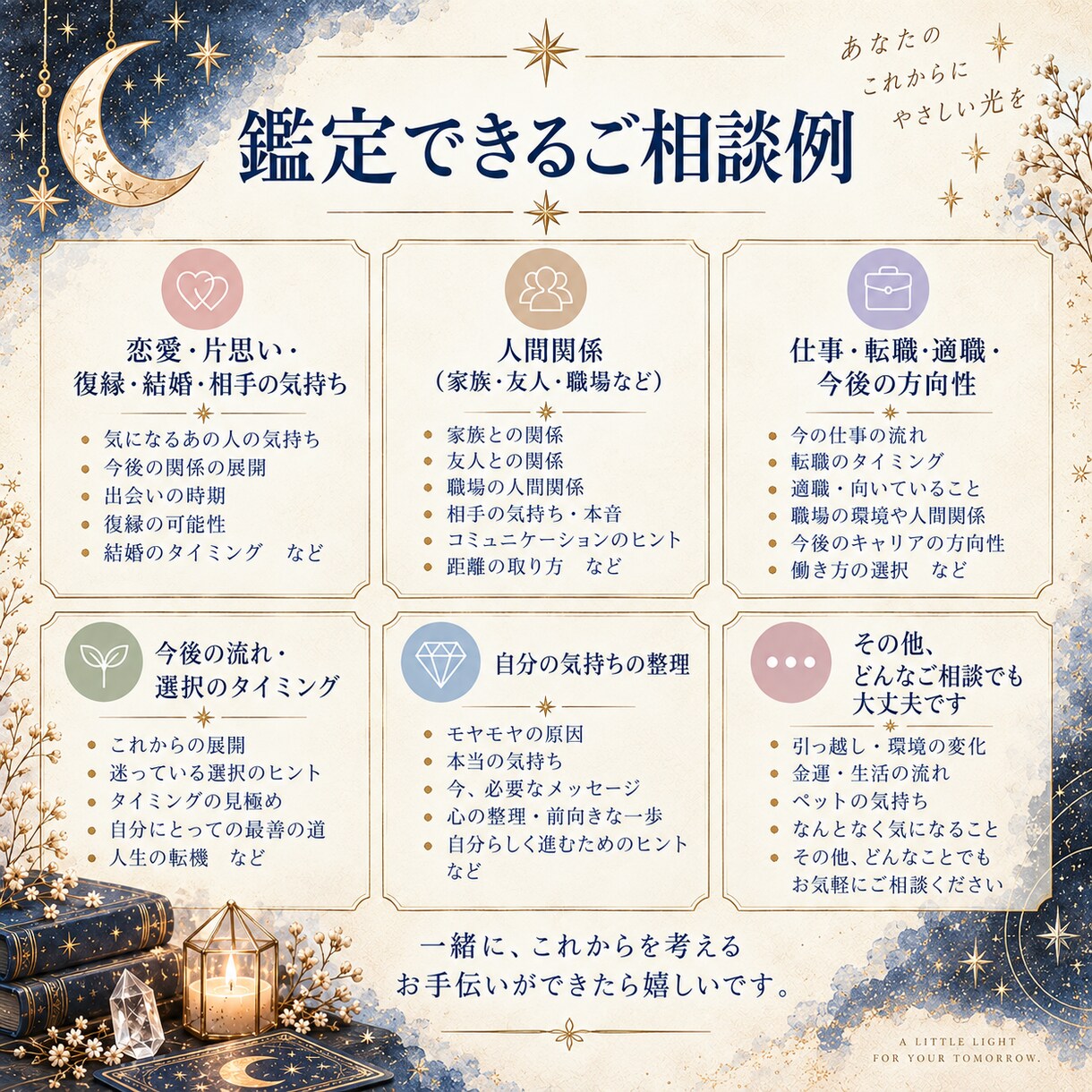 カード占い【初回500円】｜状況とヒント整理します カードから今の状況と必要なヒントを読み解きます イメージ9