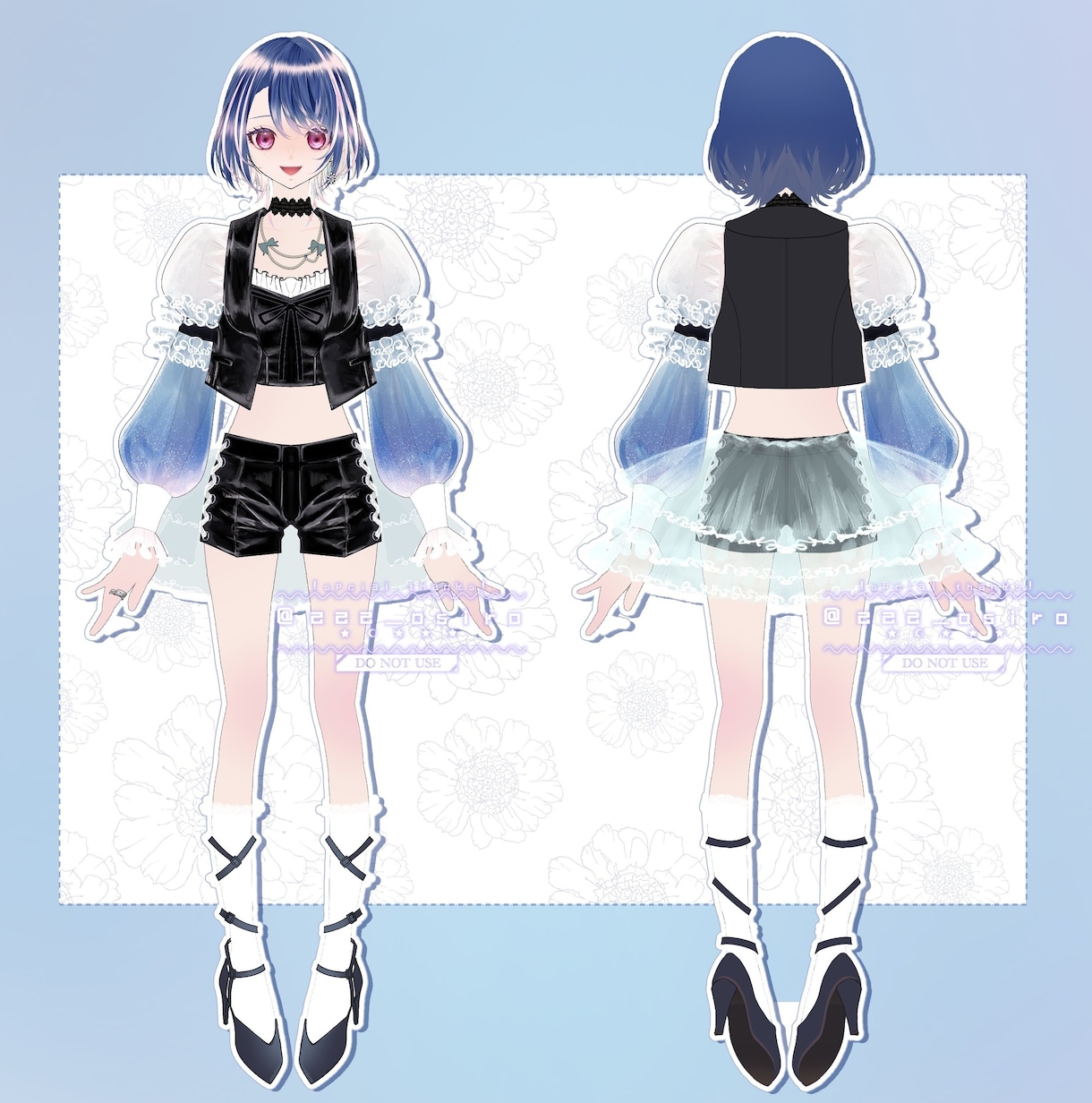 かわいい衣装・キャラクターデザインします キャラクター、Vtuber、ステージ、衣装のデザイン考えます イメージ6