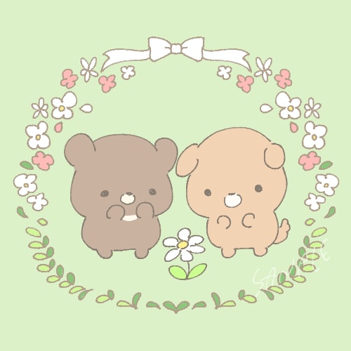 ほんわか動物のアイコンお描きします かわいく癒される雰囲気のテイストで イメージ2