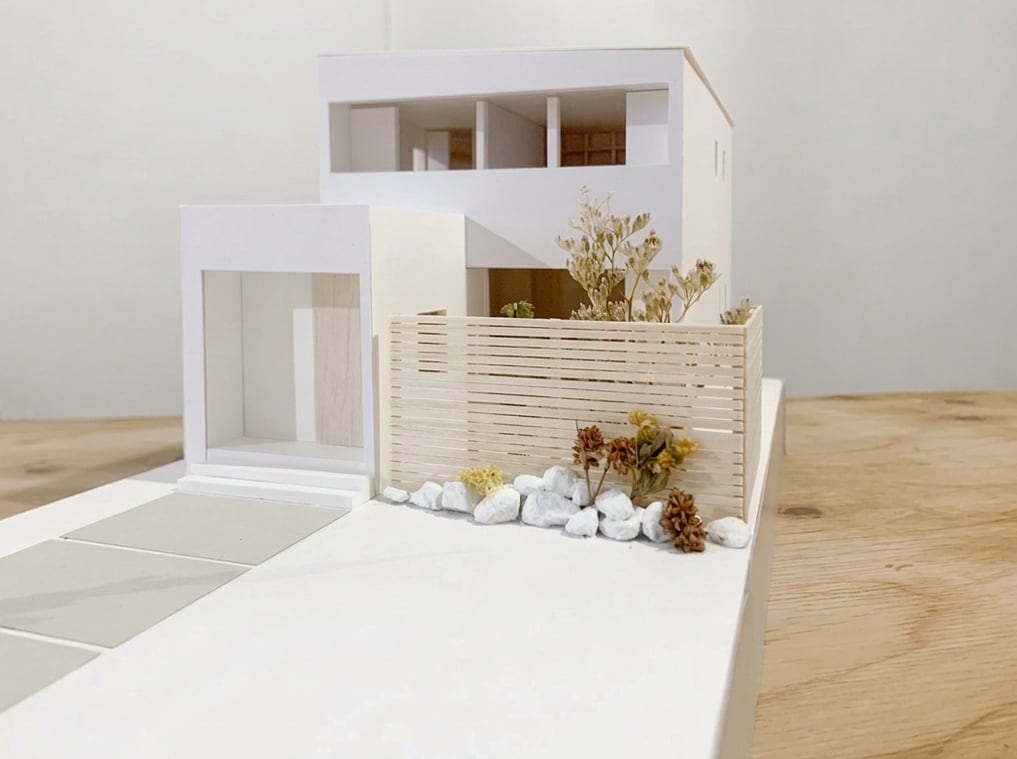 建築士が家づくりの模型を制作します 図面では分かりにくい家のカタチを立体で確認 イメージ4