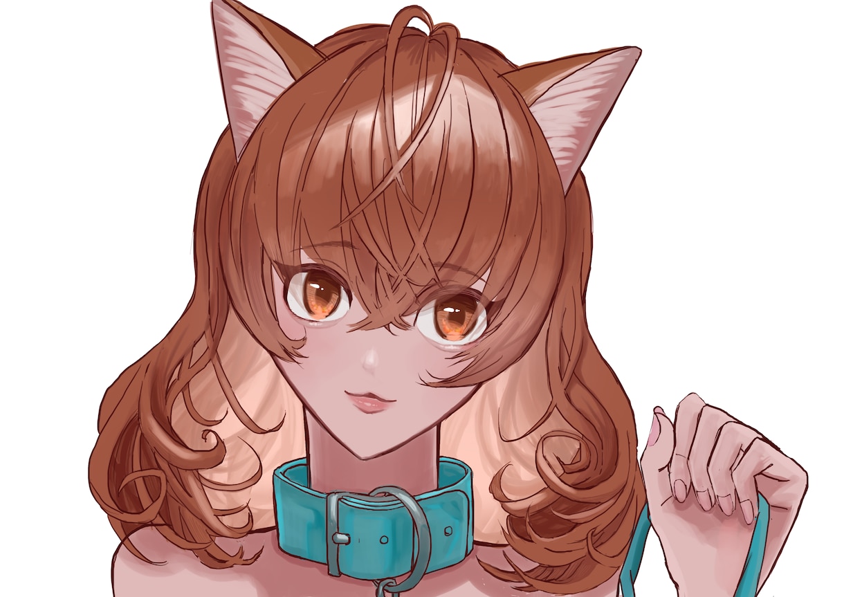 綺麗な人物イラスト作成します 動画のサムネイル・SNSのアイコンなどに イメージ2