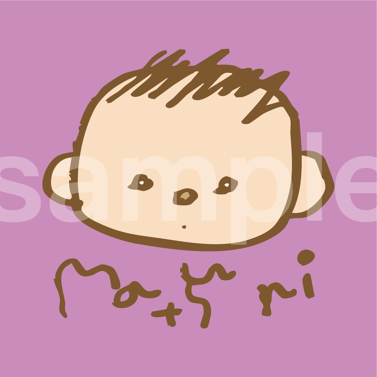 商用◎SNS用の手書きアイコンを描きます AIには描けない手描きのアイコンで差をつけよう イメージ5