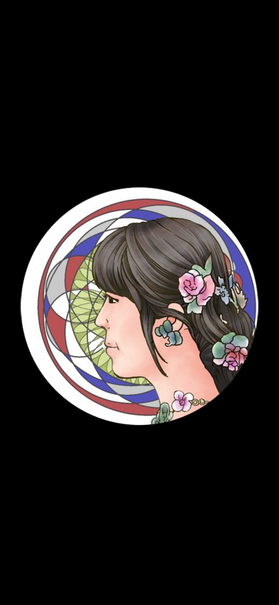横顔アイコン描きます SNSや名刺にも！お洒落な雰囲気でお描きします。 イメージ3