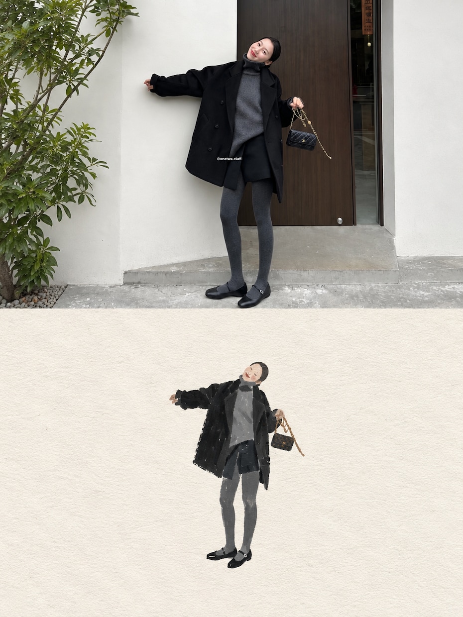 お好みの写真から韓国風のイラストを作成します SNSのアイコンやちょっとした飾りに使える可愛いイラストです イメージ1