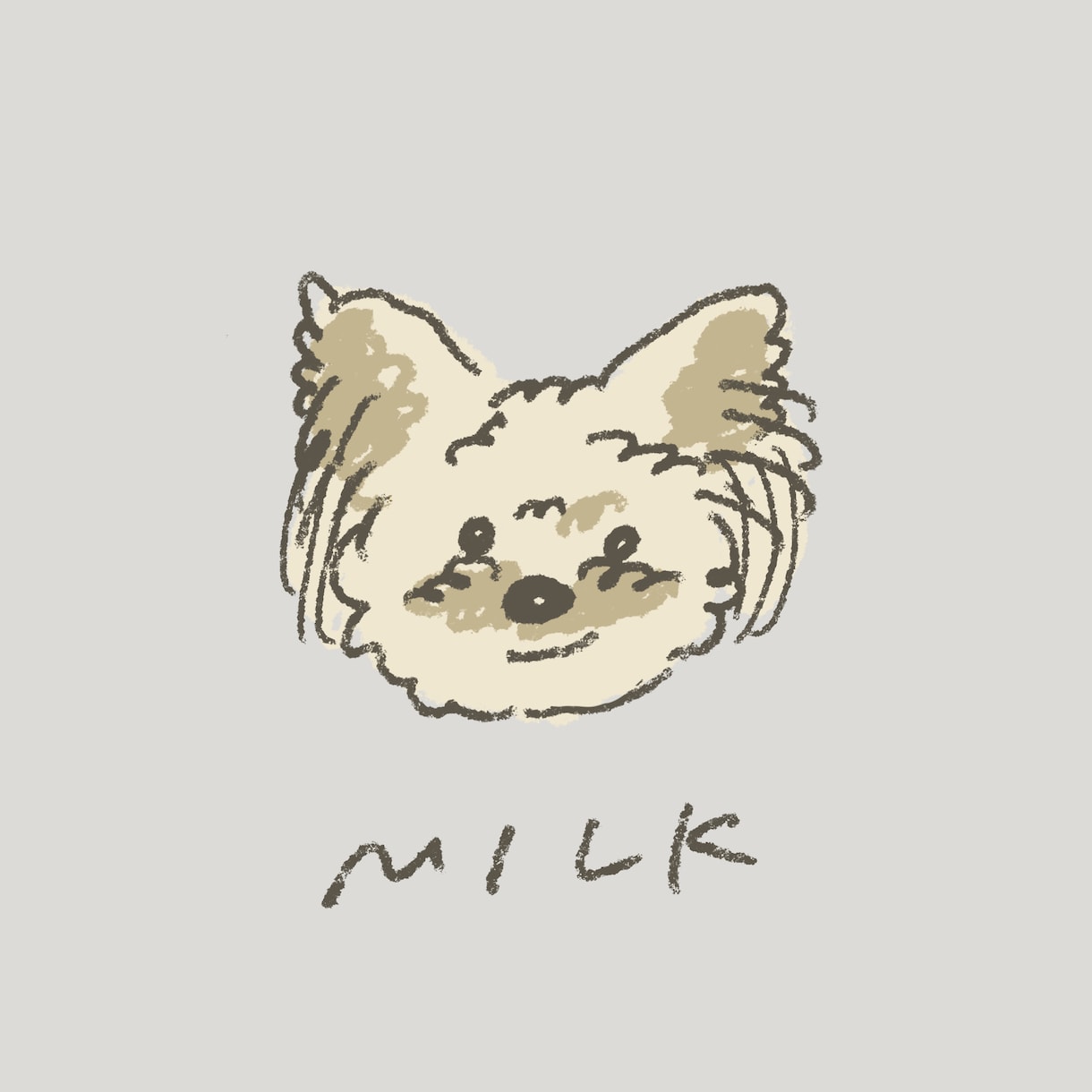 ゆるかわいい、わんちゃんの似顔絵を描きます かわいい愛犬のイラストをアイコンに使ってみませんか？ イメージ3