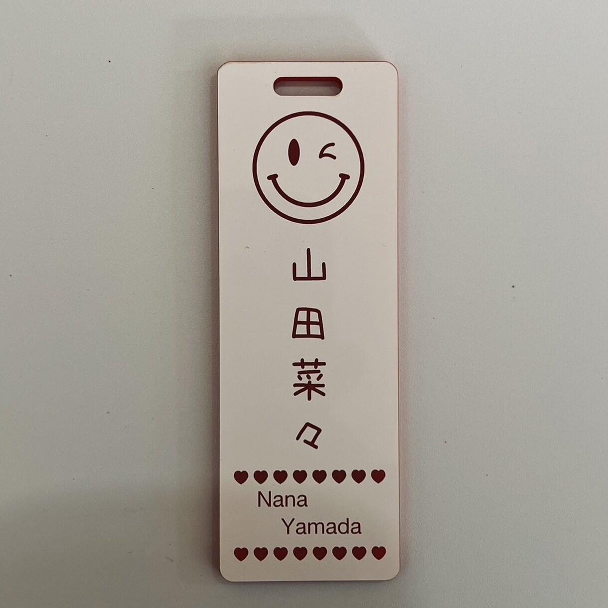 ニコニコネームタグ作製致します めっちゃ可愛い！ニコニコネームタグ オリジナルデザインです イメージ4