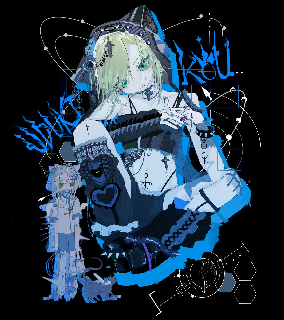 オリジナルイラスト描きます 綺麗な‼︎オリジナルイラストをお描きします イメージ1