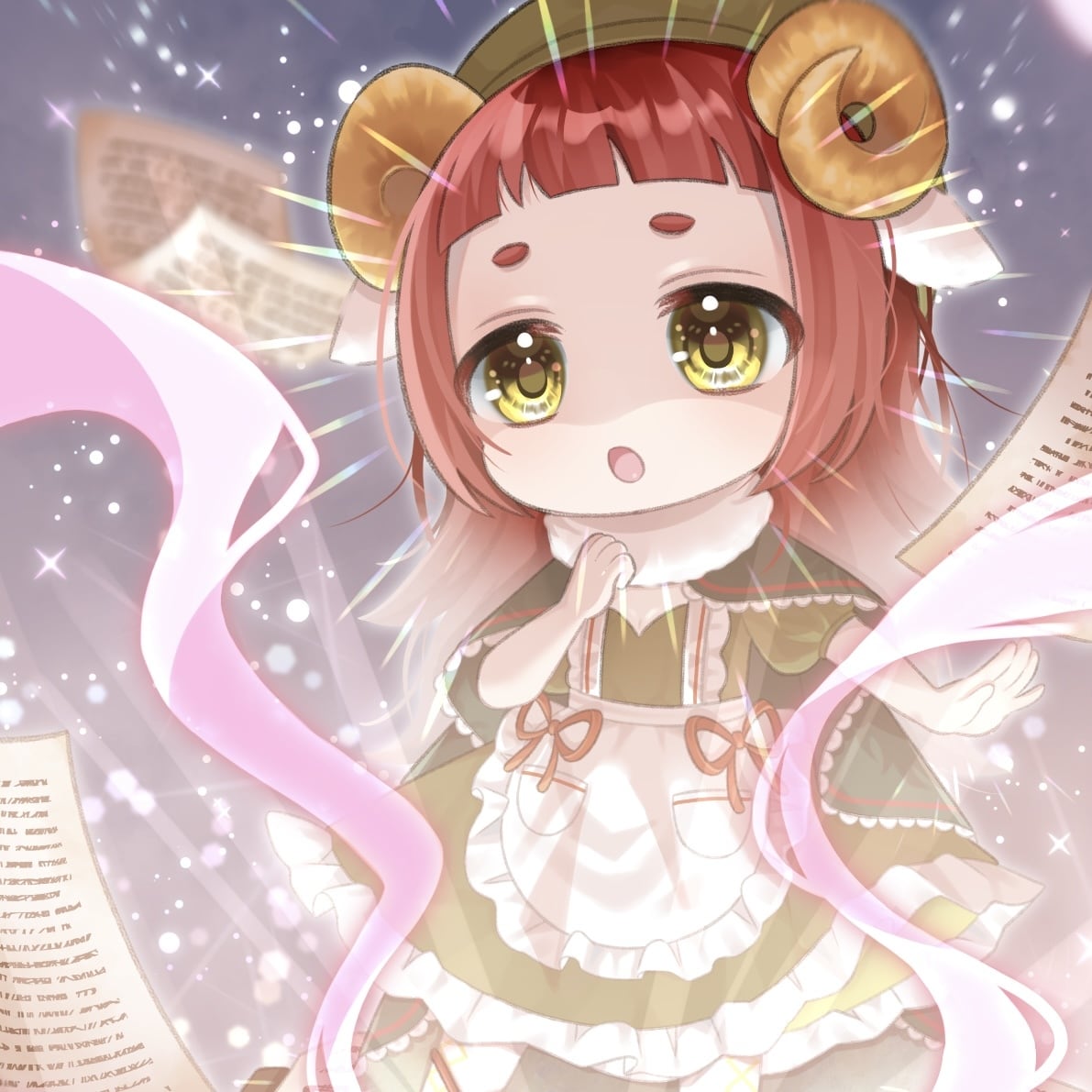 目を惹く可愛いSDキャラを制作いたします アイコンやキャラクターデザイン、1枚絵など幅広く承ります！ イメージ1