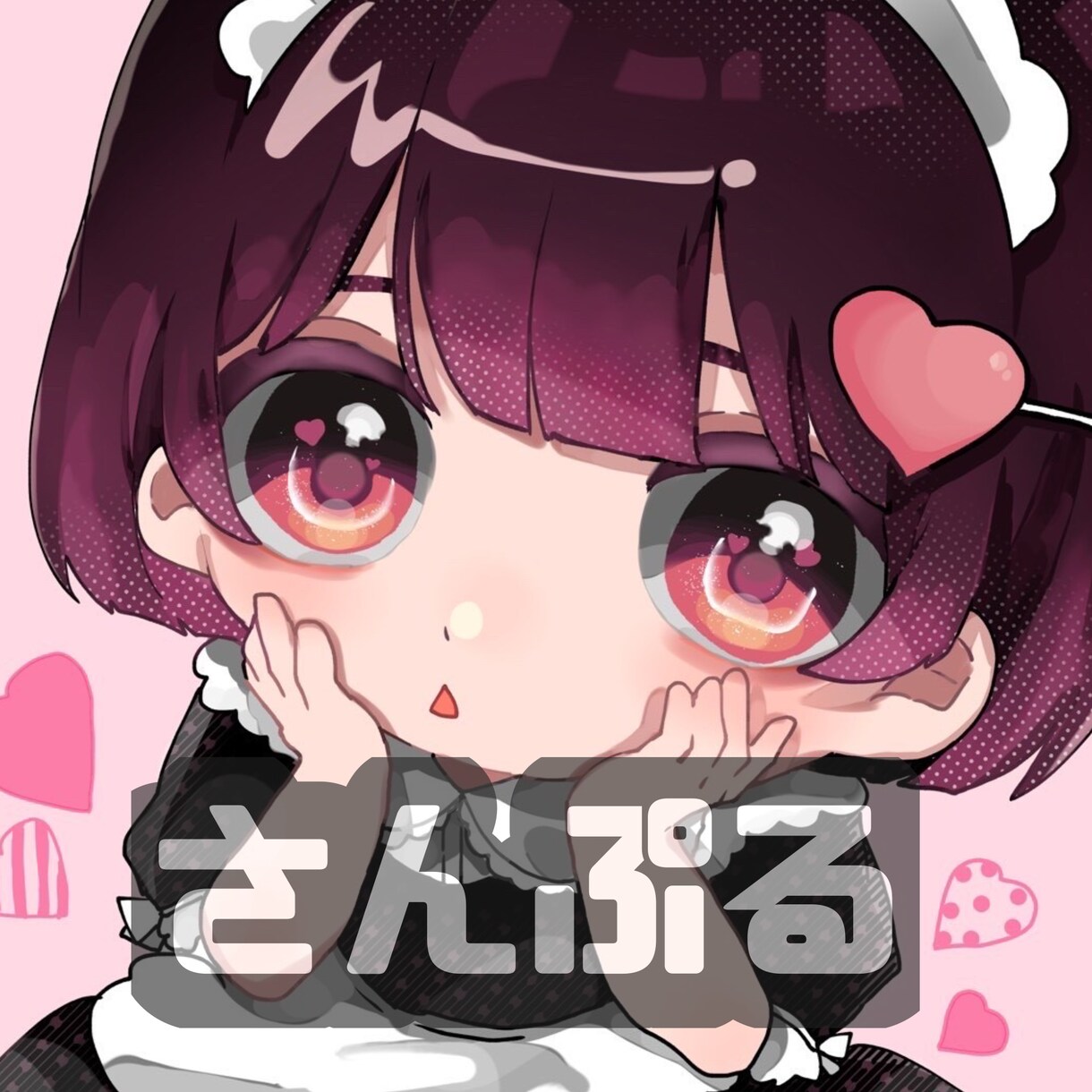 最短即日！低コストアイコン映えイラスト描きます 可愛いアイコン映えするイラストです(๑˃ᴗ˂)و♡ イメージ3