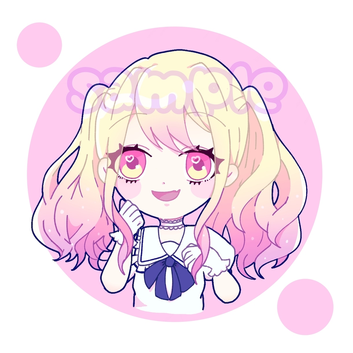 デフォルメキャラのイラストアイコン承ります ゆるくてかわいいイラストを低価格でお描きします！ イメージ6