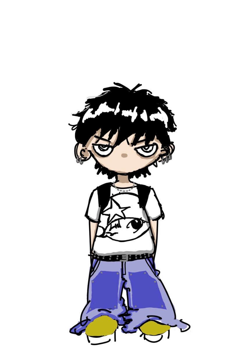 ミニマルなかわいいキャラクター描きます ミニマルなキャラクターをあなたの思うがままに応えます！ イメージ1