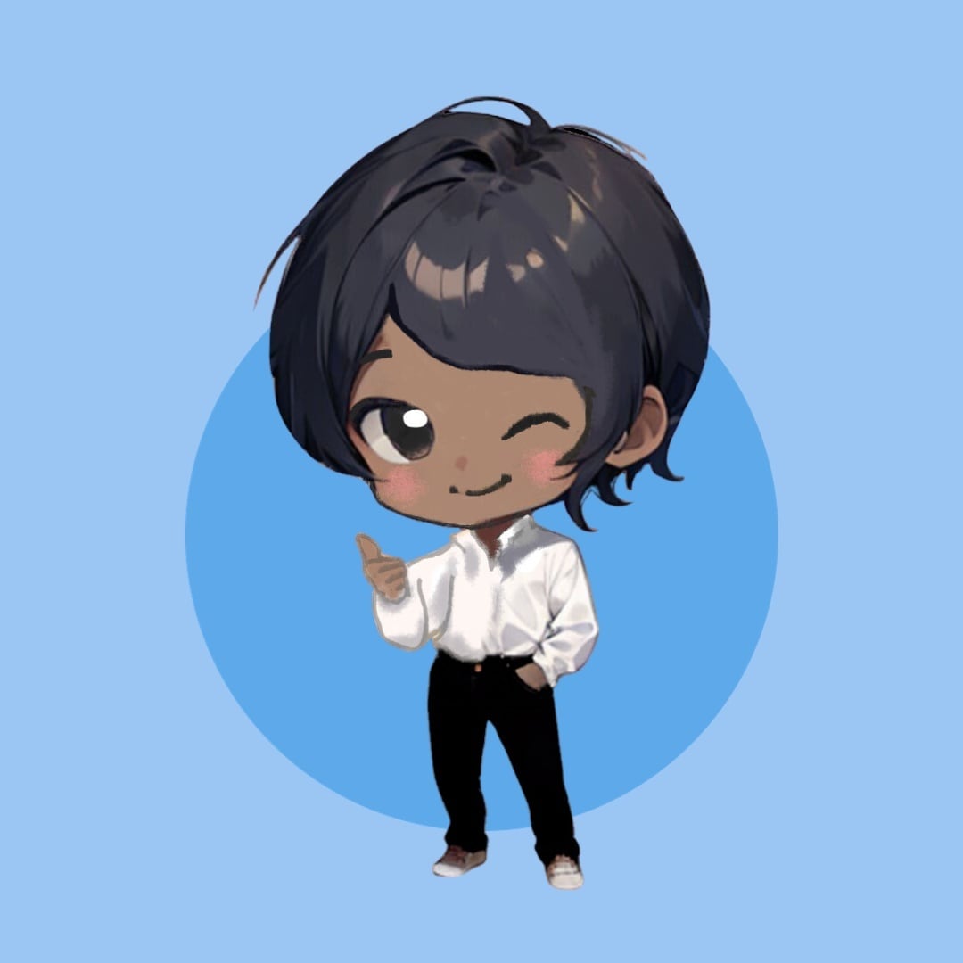世界にひとつだけのちびキャラアイコン作ります 思わず笑顔になっちゃうカワイイちびキャラアイコン作ります! イメージ4
