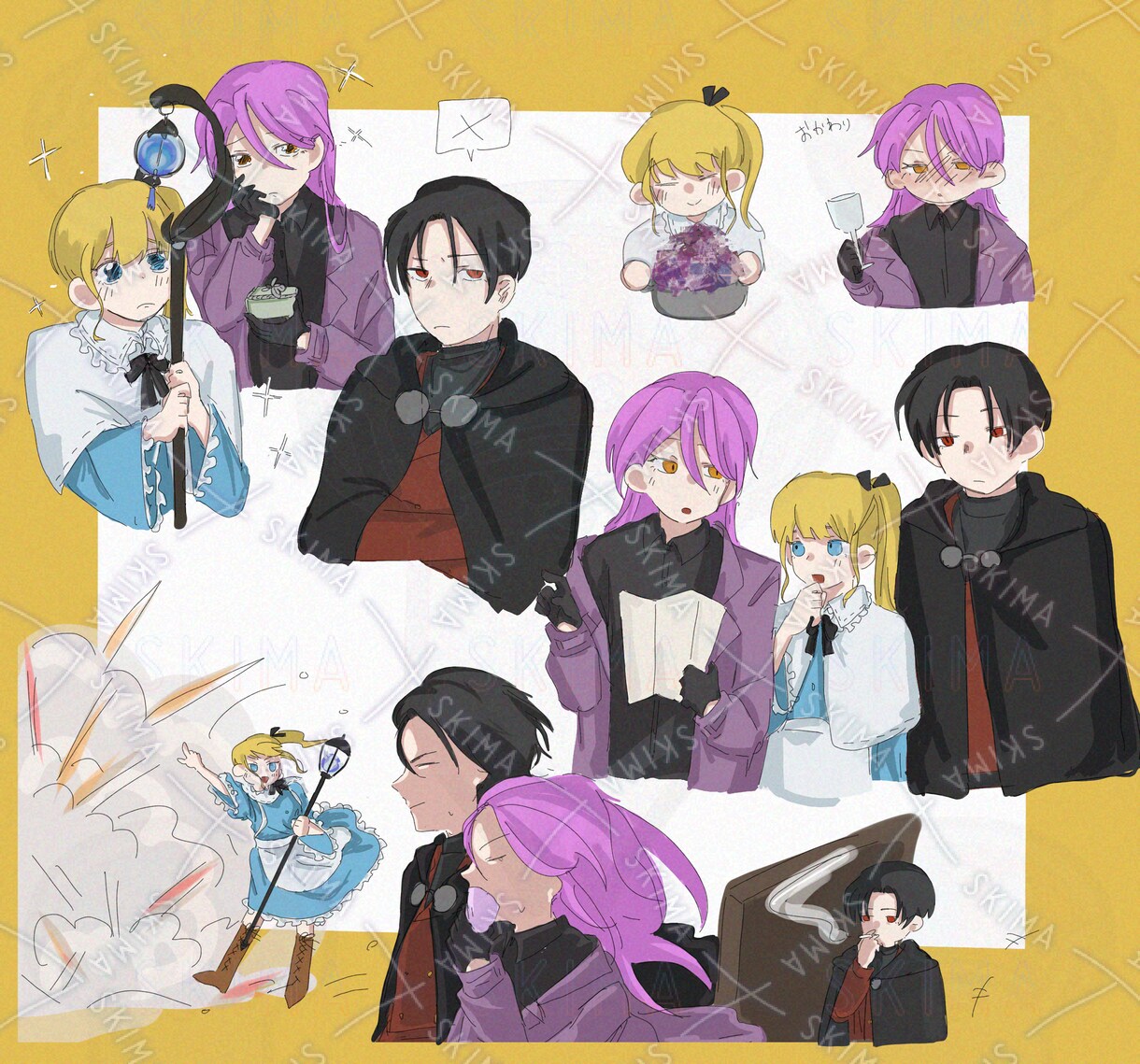 落書き詰めます 最短1日！貴方のオリジナルキャラをいっぱいに届けます イメージ5