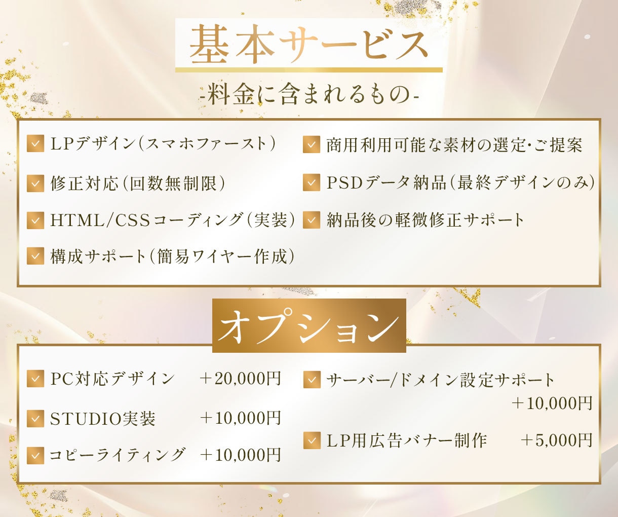 3名限定 売れる導線設計×高品質LP制作します 3名限定｜通常100,000円 → 50,000円 イメージ3