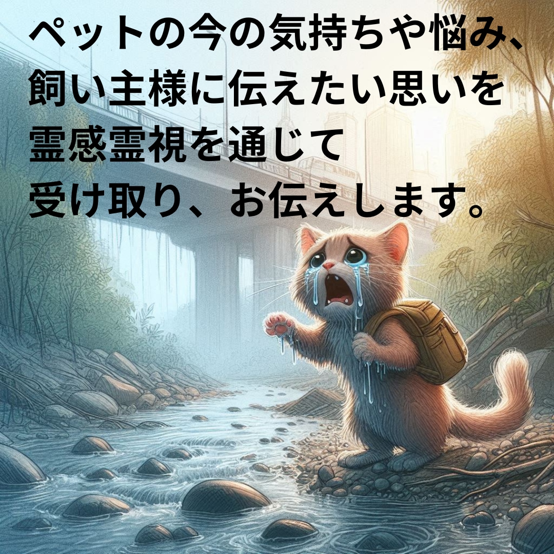 電話占い★ペットと飼い主様の心の絆を深めます 霊感霊視 × 占術で、大切なパートナーの気持ちを読み解きます イメージ4