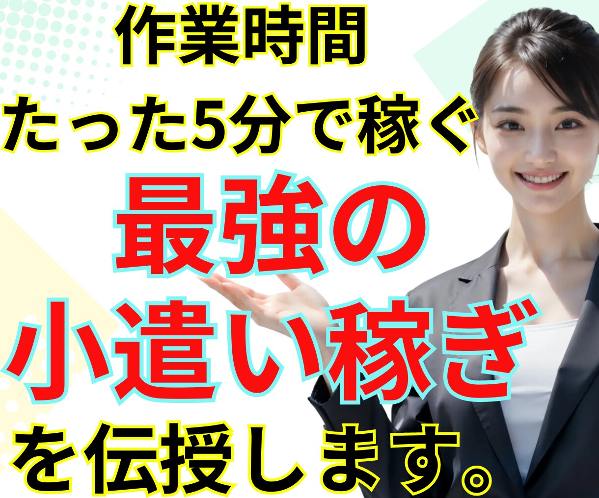 最強の小銭稼ぎ。短時間で稼げた裏技ノウハウ教えます 最短5分で作業完了。完全在宅で初心者にぴったりな副業です。 イメージ1