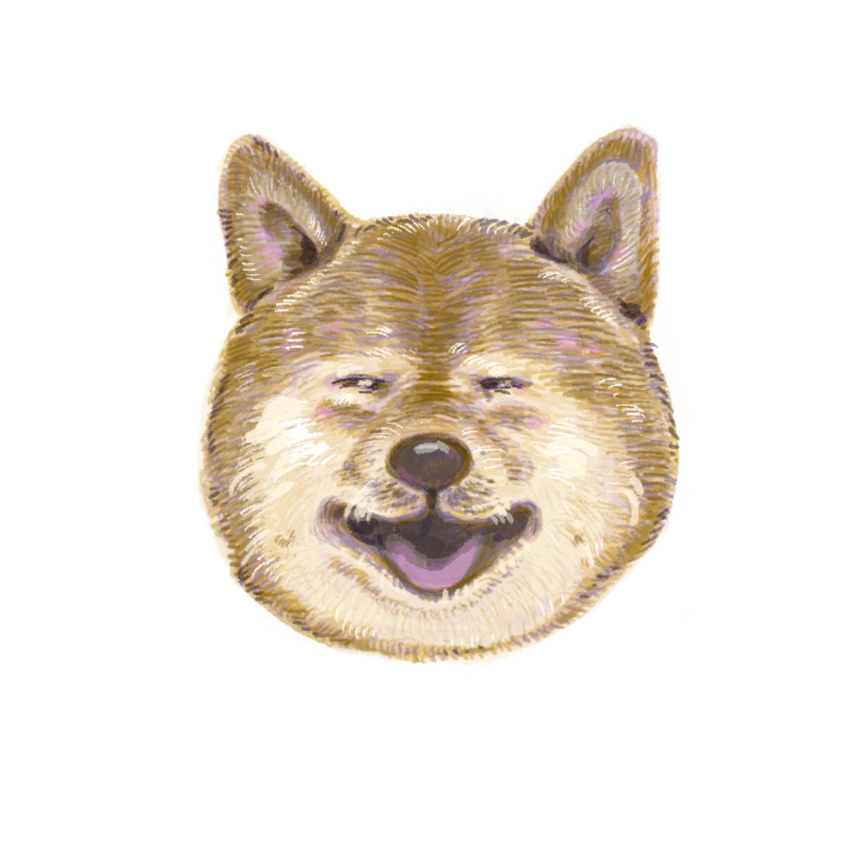 わんちゃんのデジタル似顔絵お描きします プレゼントや記念日のお祝い、アイコンなどに◎ イメージ5