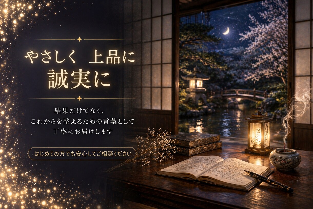 恋愛の流れを四柱推命で丁寧に読み解きます 恋愛のお悩みにやさしく寄り添います(セール中) イメージ4