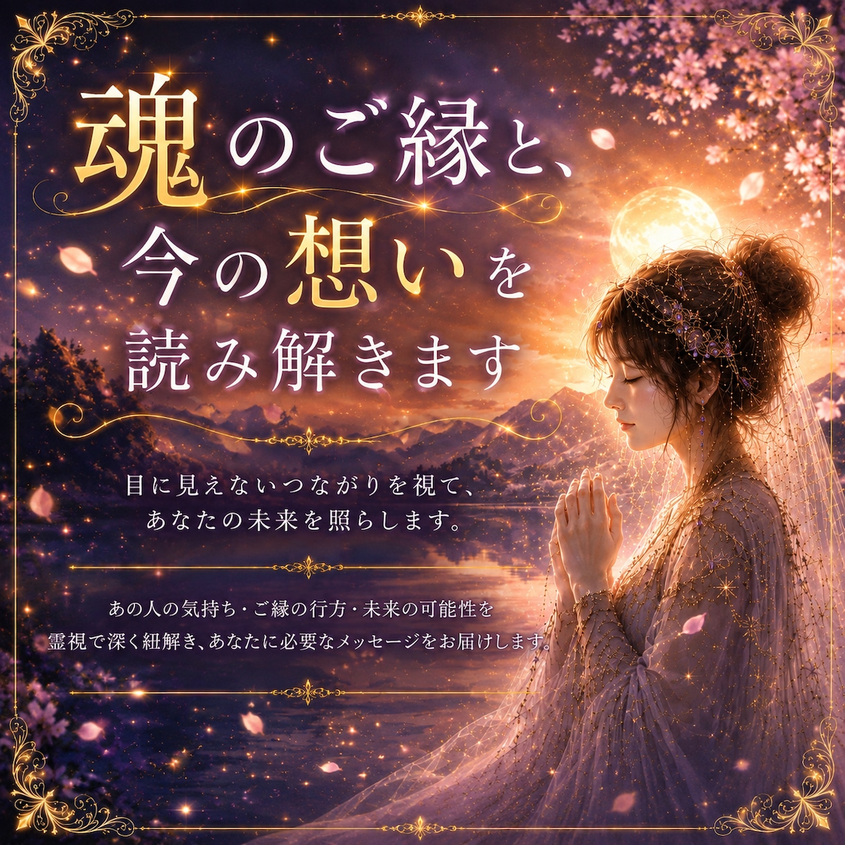 あの人の気持ちとご縁｜この恋の行方を読み解きます 魂のご縁を読み解く/スピリチュアルリーディング イメージ2