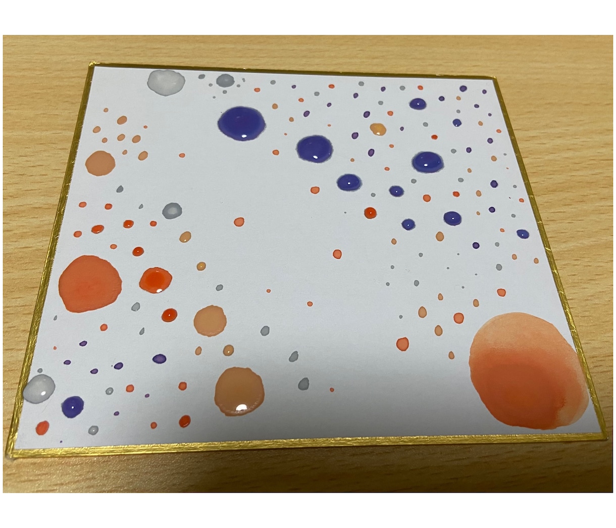 １【心を込めた一筆】オリジナル書道アート作成します ご指定の色やイメージや名前を使って言葉などのデザインします イメージ5