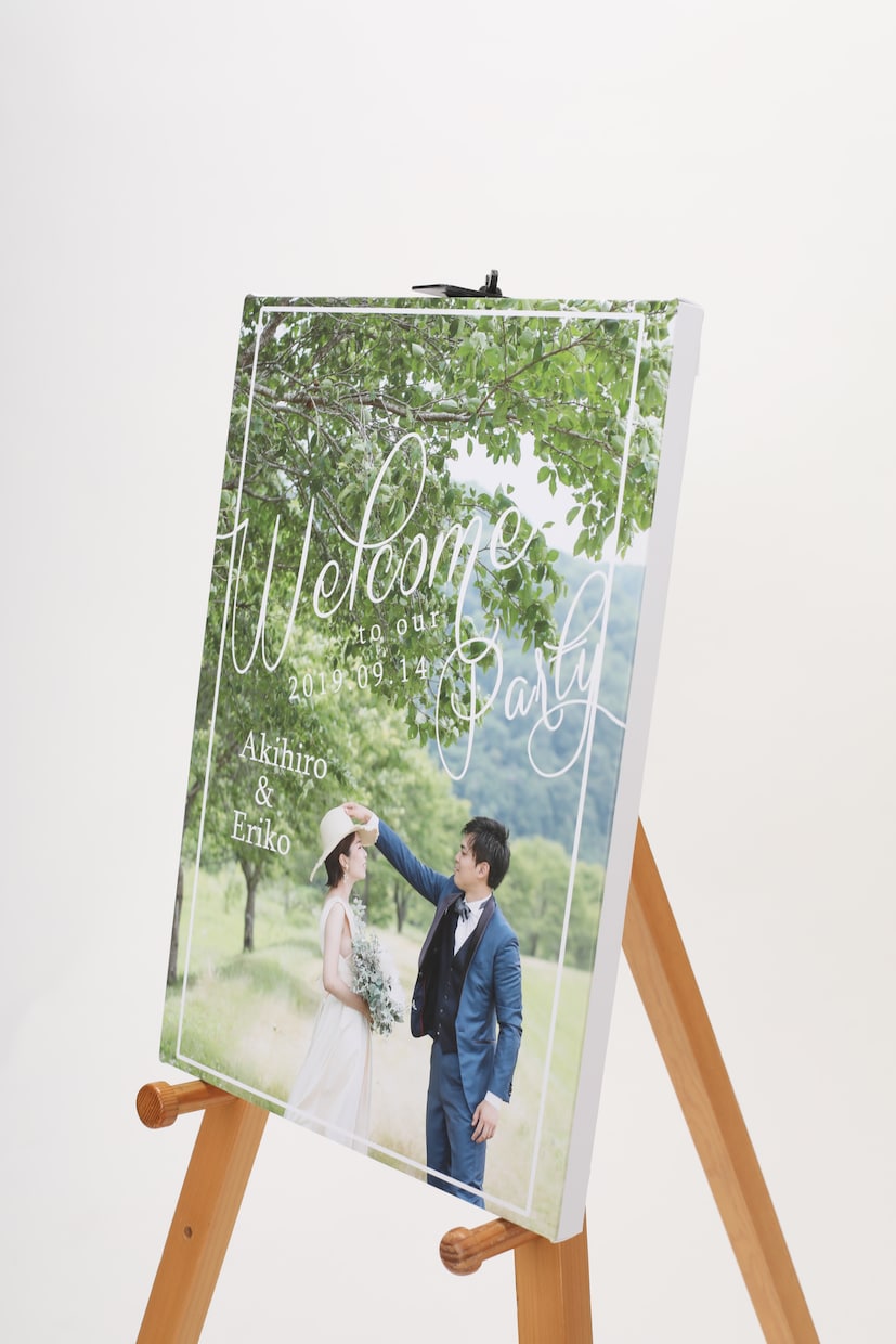 ２　結婚式　オリジナル　ウェルカムボード作ります お気に入りの写真で世界に一つのウェルカムボードを作ります イメージ2