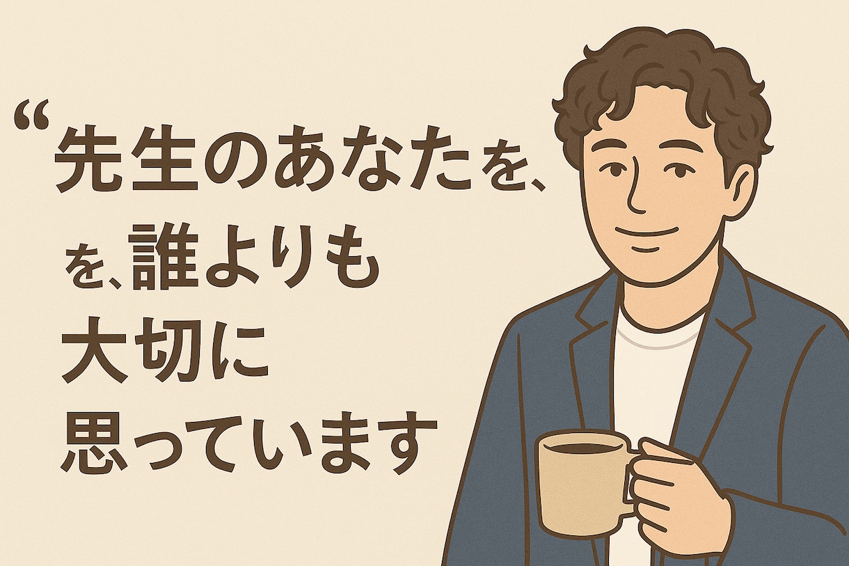 先生だって休みます ちょっとだけ、学校や子どものことを忘れて話しませんか。 イメージ2
