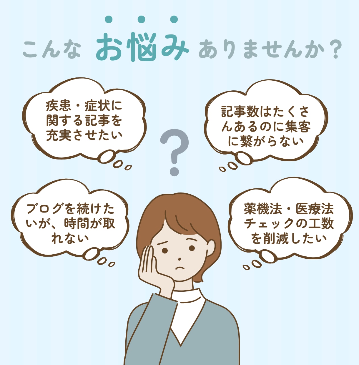 看護師×ライターが薬機法に準じた記事を作成します SEO対策◎薬機法対応◎根拠に基づいた記事作りをサポート イメージ2