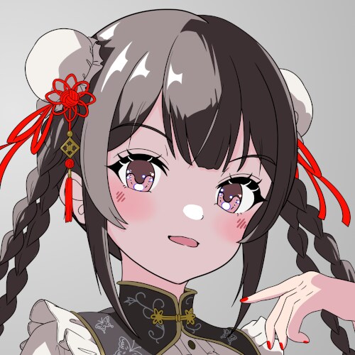 かわいい女の子のSNS用のアイコンを描きます もともとの絵柄がキャッチーなのでアイコン映えすると思います！ イメージ2