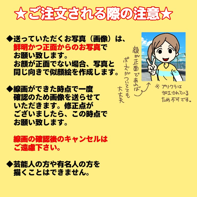 デジタル似顔絵描きます アイコンやポストカードのワンポイントなど気軽に使えます♪ イメージ5