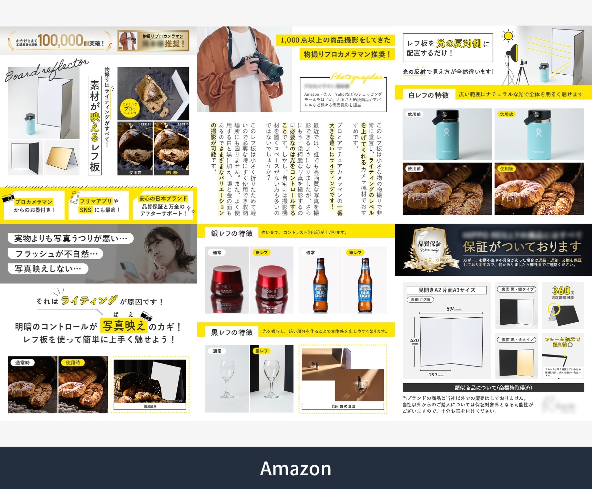 楽天・AmazonなどEC商品画像を制作します 売れる集客バナーを制作いたします イメージ5
