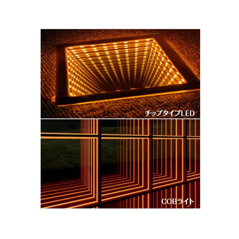 インフィニティミラー LED発光看板制作します オーダー看板　LEDチャンネル文字　バックライトサイン イメージ8