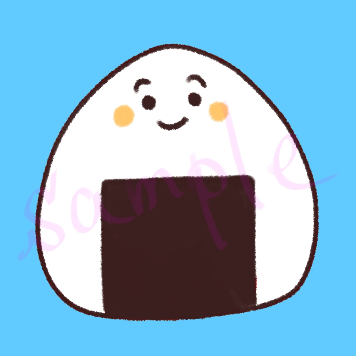 クレヨン風のゆるカワアイコン描きます 癒し系なオリジナルアイコンをお求めやすい価格で！ イメージ3