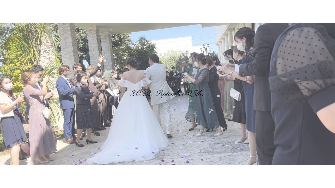 結婚式の思い出movieなどを受け付けています 誕生日movieや親友へのプレゼントなども受け付けています！ イメージ6