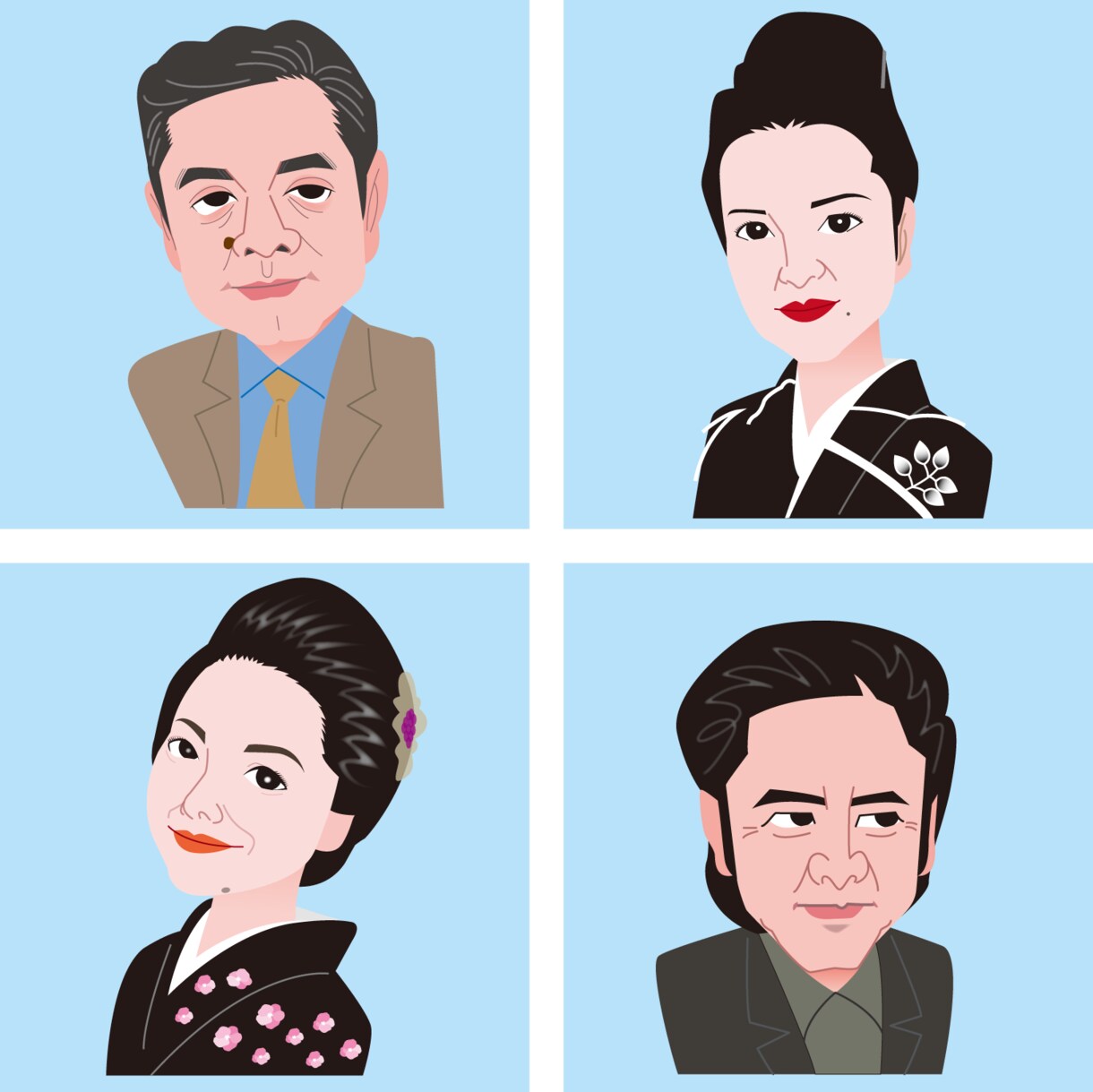 似顔絵のご依頼承ります 写真を元に、デフォルメした似顔絵を作成致します。 イメージ8