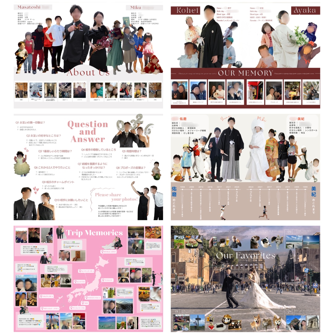 フルオーダーのプロフィールブックを安価で作成します お好みのイメージや内容を丁寧にヒアリングしながら作成します！ イメージ2