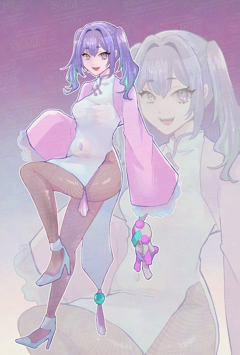 商用利用込み！最短３日で！かわいいイラスト描きます アイコン、サムネ用や立ち絵、１枚絵に使えるイラスト！ イメージ8