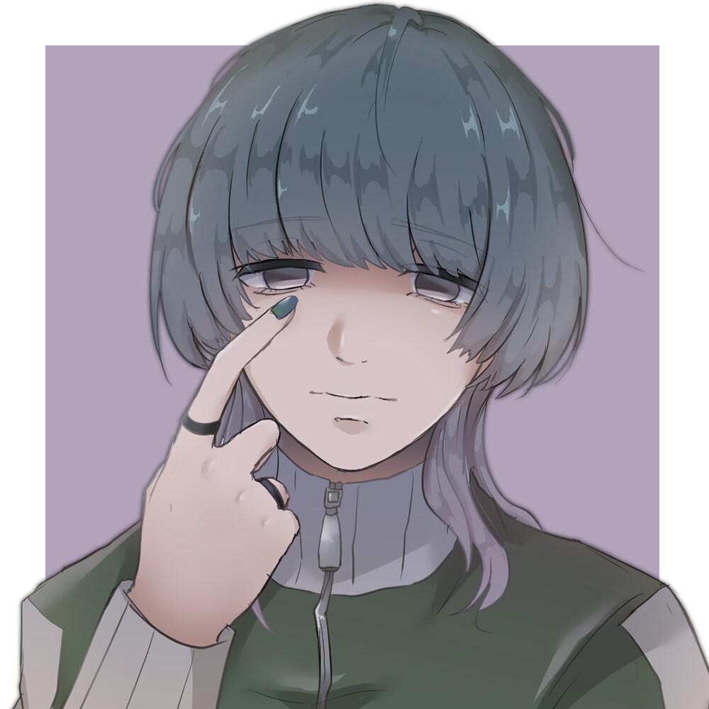 SNS用のアイコン描かせていただきます 特に得意なのは闇を抱えてそうな女の子！ イメージ3