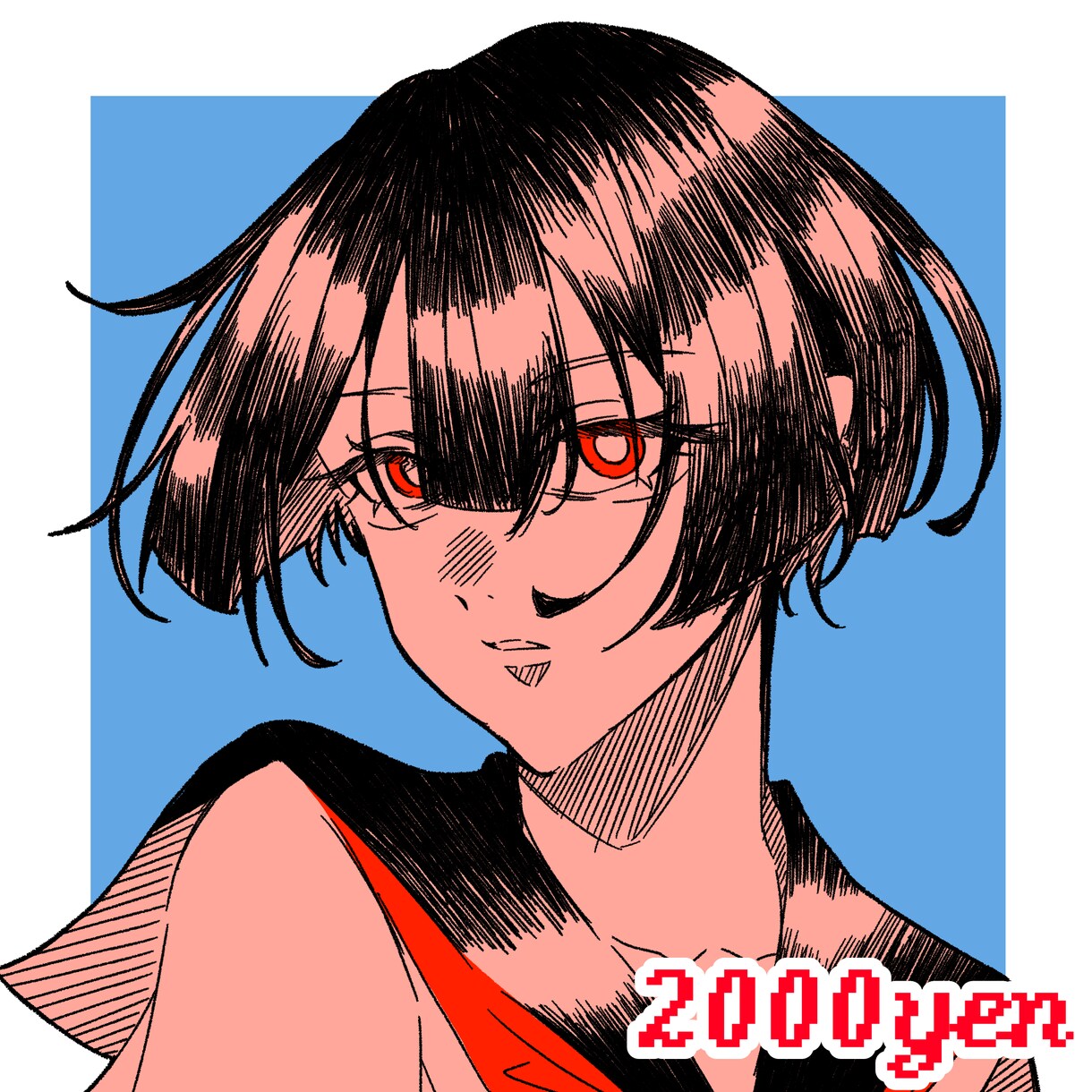 手描き感のある漫画風SNSアイコンイラスト描きます 【最短2日納品！】あなただけの特別なイラスト描きます！ イメージ4