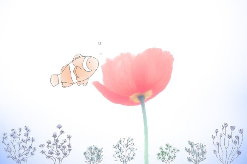 いただいたお写真にイラストを添えます 思い出の写真をお気に入りの一枚に。 イメージ8